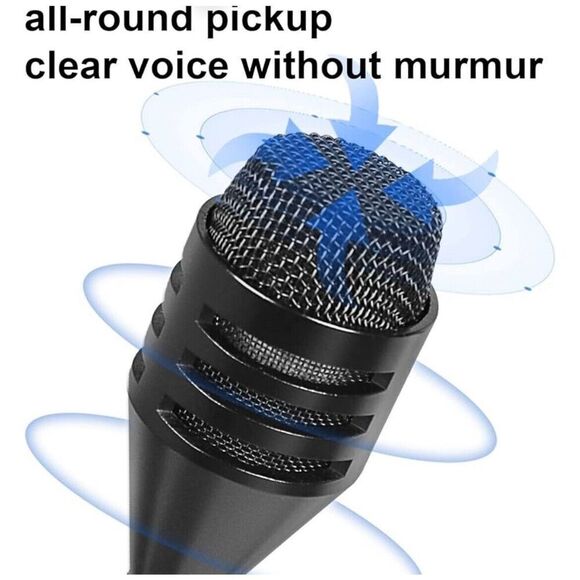 Depusheng DJ Mic Professional XLR Gooseneck Microphone for Stage W/Switch 18.9” - Picture 3 of 11